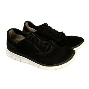 Vionic Black Suede Taylor Sneakers - Size 7.5 Comfort Walking